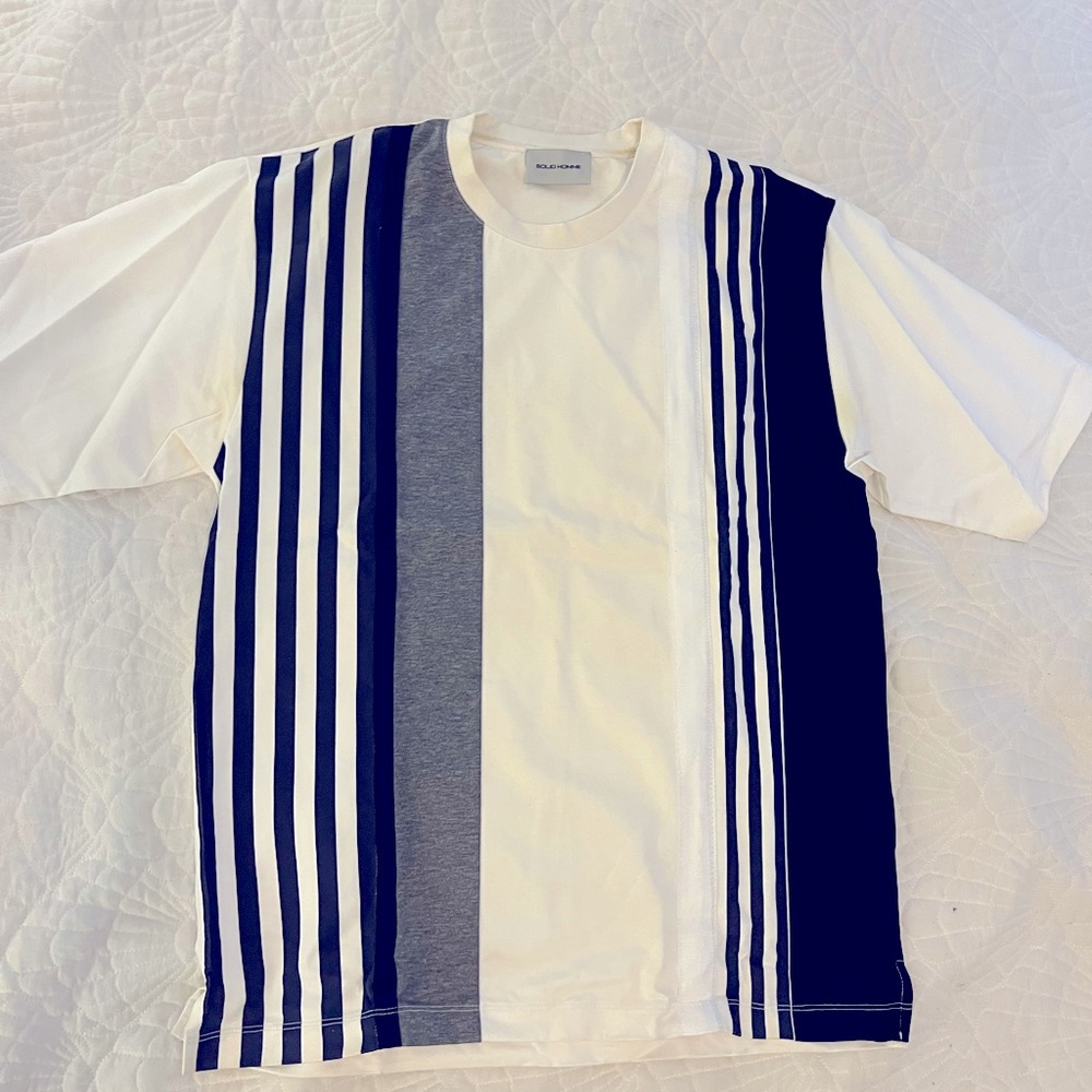 Solid Homme cotton shirt